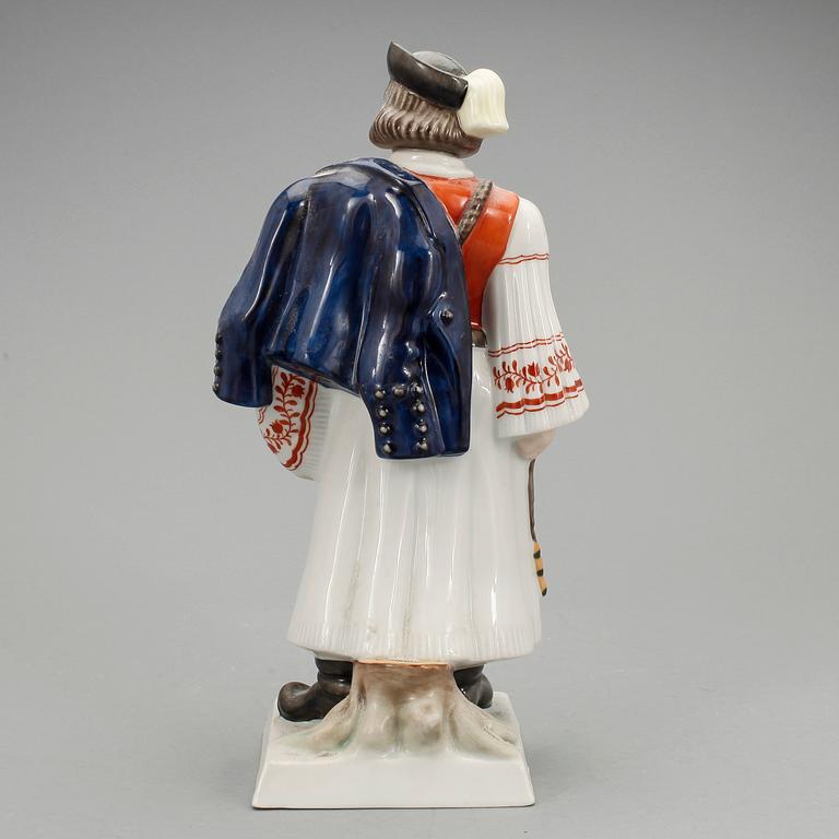 FIGURIN, porslin, Herend, Ungern, 1900-talets andra hälft.