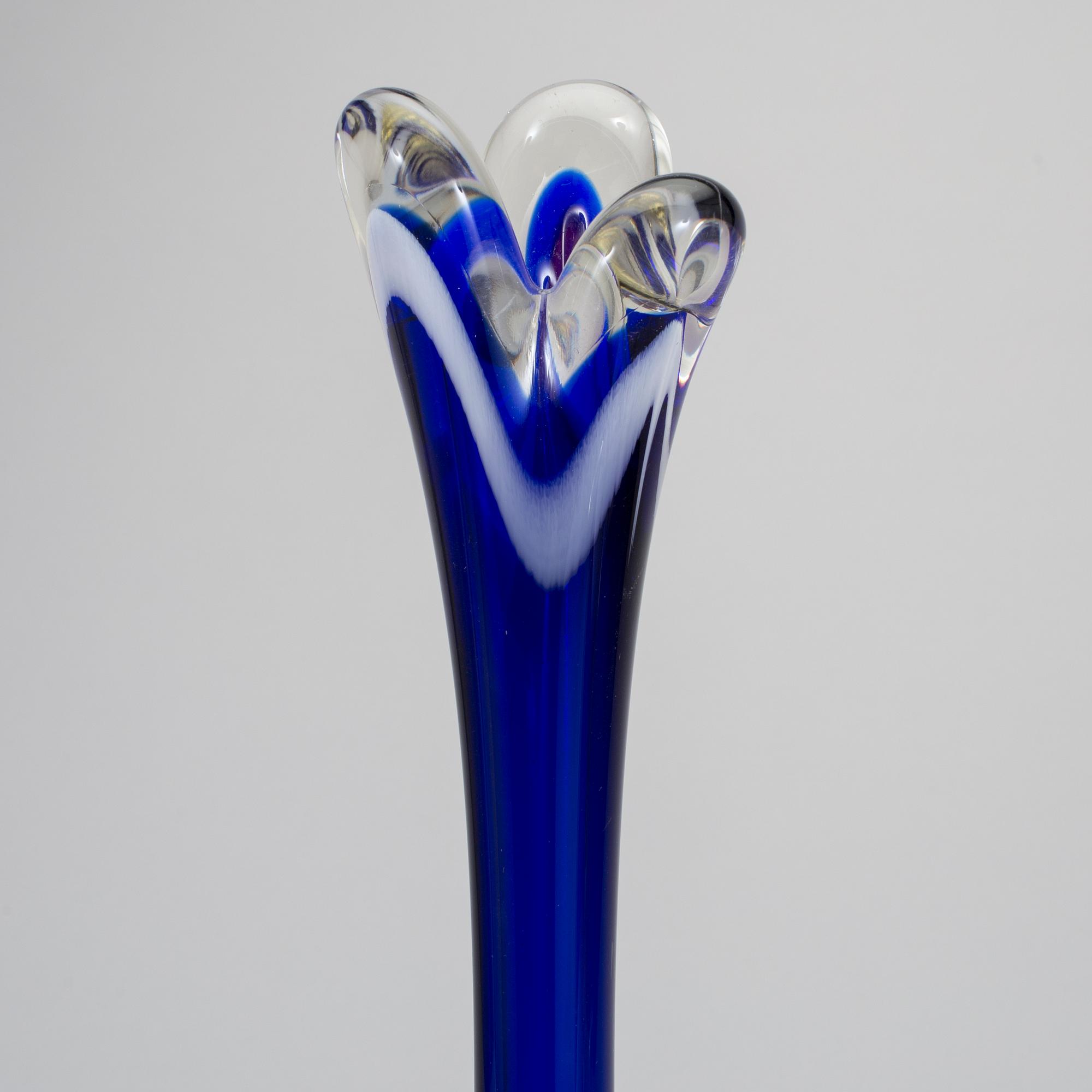 PAUL KEDELV, vas, "Coquille", glas, Flygsfors, 1954.