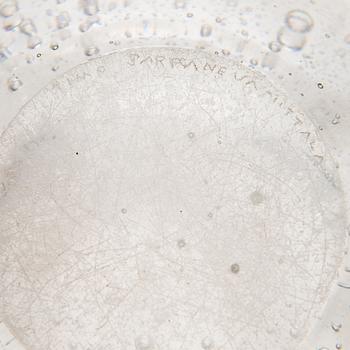 Timo Sarpaneva, Glasskulptur, signerad Timo Sarpaneva, Iittala.