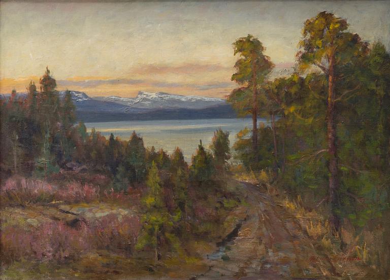 HILMER ERIKSSON, olja på duk, signerad.