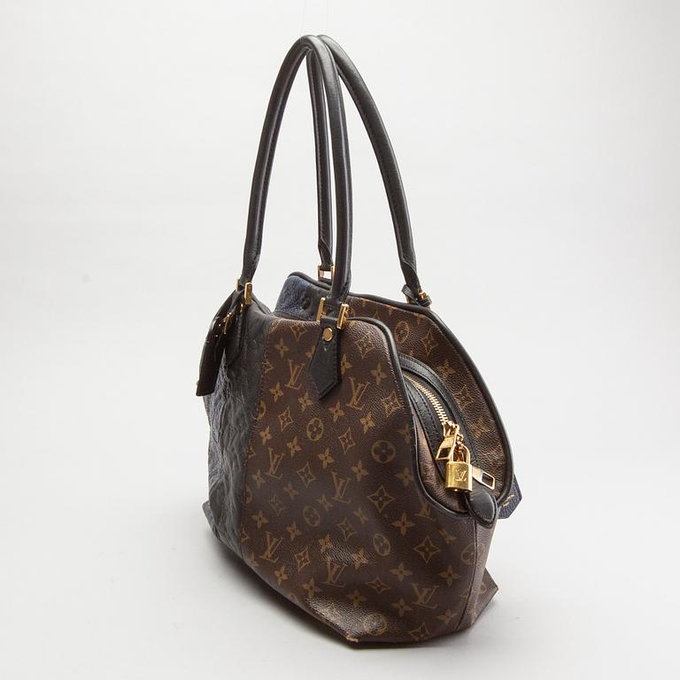 LOUIS VUITTON, a monogram canvas and embossed leather handbag, 2011.