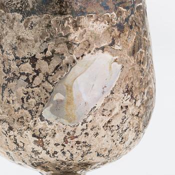 Pekka Turtiainen, a silver ewer and six goblets, Finland 1977.