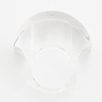 Siv Lagerström, three rings, acrylic plastic, 1970s.