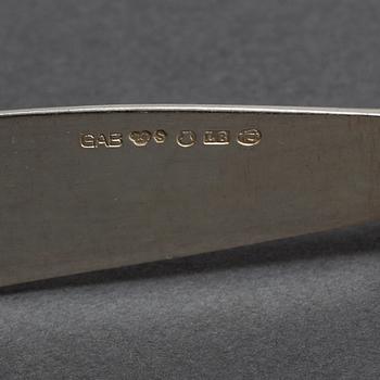 A 56-piece silver cutlery service.