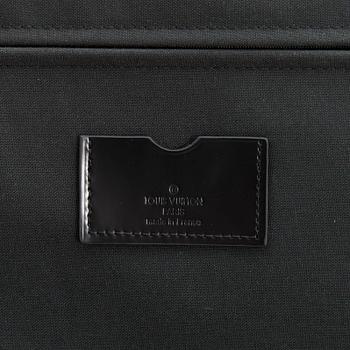 A black Epi Leather Pégase 55 Suitcase.