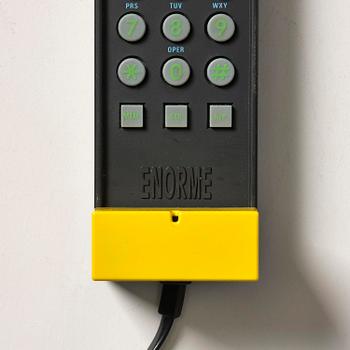 Ettore Sottsass, & David Kelley, telefon, "Enorme", Enorme Corporation, Italien, efter 1986.