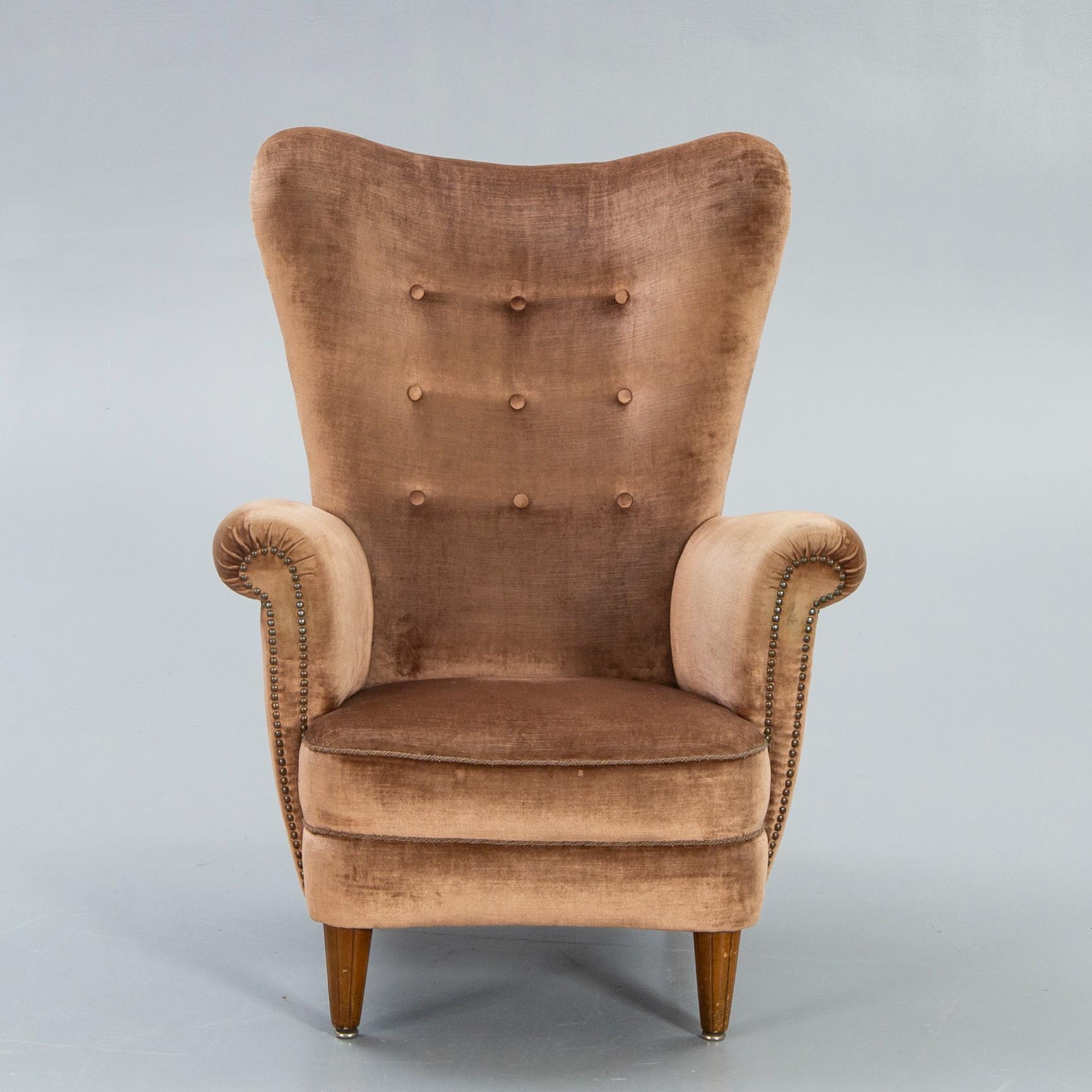 Fåtölj, Swedish Modern, 1940-50-tal.
