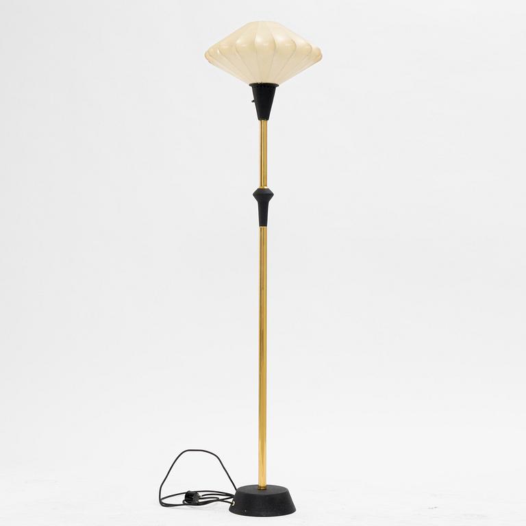 Malmö Metallvarufabrik, a floor lamp model "74570", 1940s-50s.