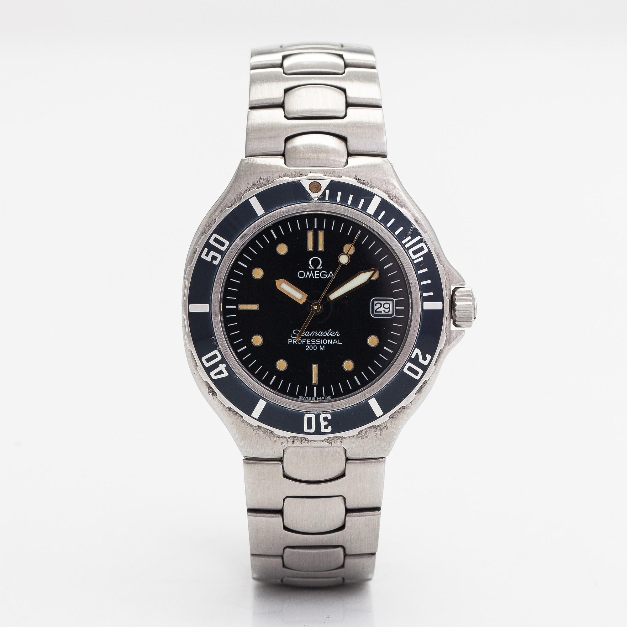 Omega, Seamaster, Professional, Pre-Bond, 200m, wristwatch, 38 mm.