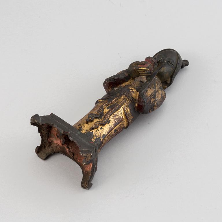 Gudom, brons. Qingdynastin, 1800-tal.