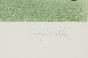 Jean Capdeville, etching in colour, signed and numbered 48/50.