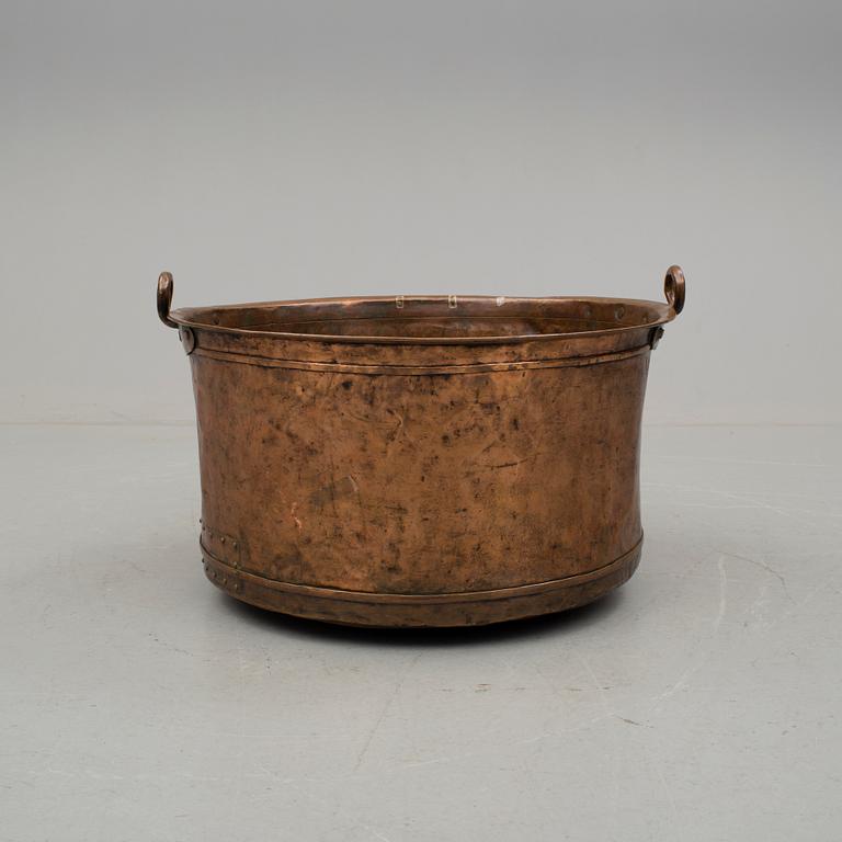 BALJA, koppar, 1800-talets andra hälft.