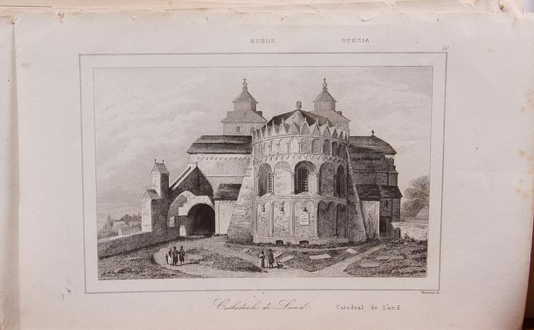 PARTI TRYCK, ca 100 delar, 1800-tal.