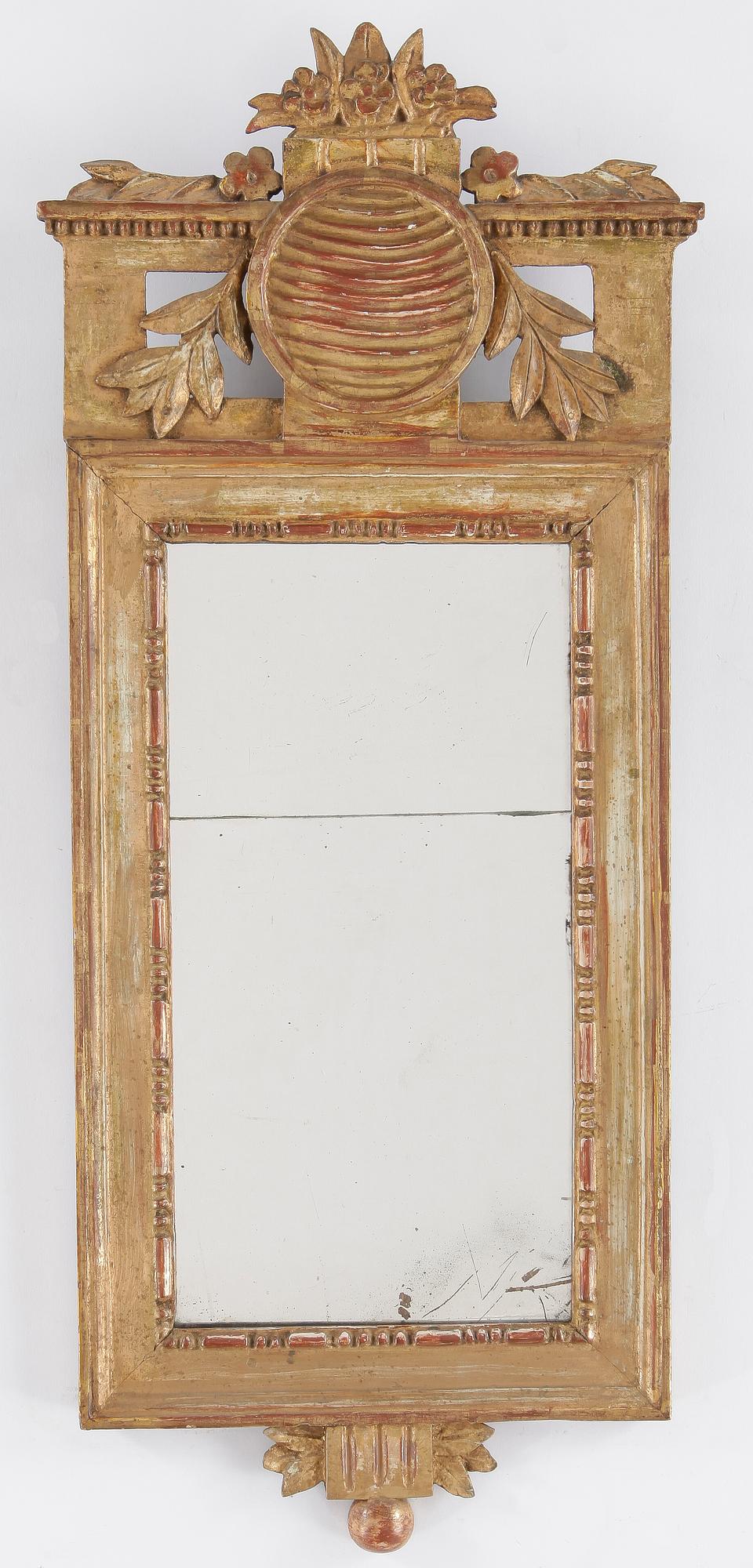 SPEGEL, sengustaviansk, sent 1700-tal.