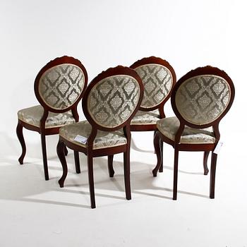 MATSALSGRUPP, 5 delar, rokokostil, 1900-talets mitt/andra hälft.