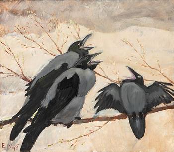 Ernst Norlind, Crows.