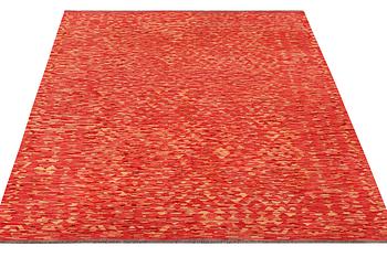 An Afghan Kilim carpet, c. 247 x 208 cm.