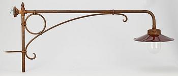 UTOMHUSBELYSNING, gjutjärn, 1900-talets första hälft.