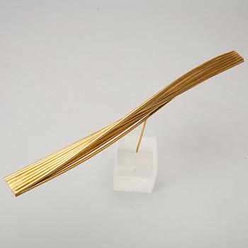 ARNE JONES, scculpture, brass signed 70, Insignificant number, possibly 2/4.