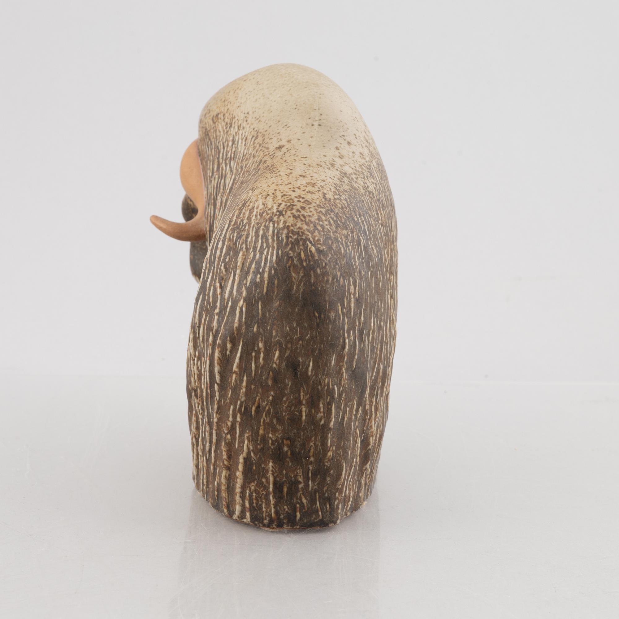 Paul Hoff, figuriner, 7 st, Gustavsberg.