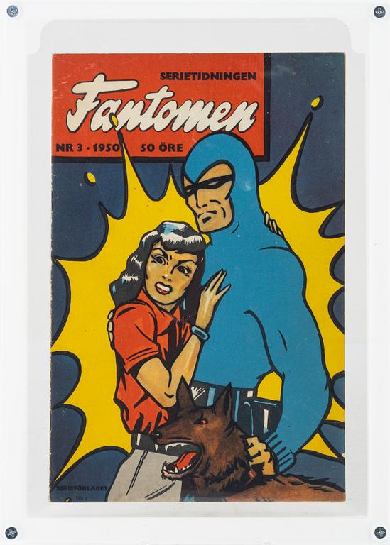 Comic book, "Fantomen", Issue 3, 1950.