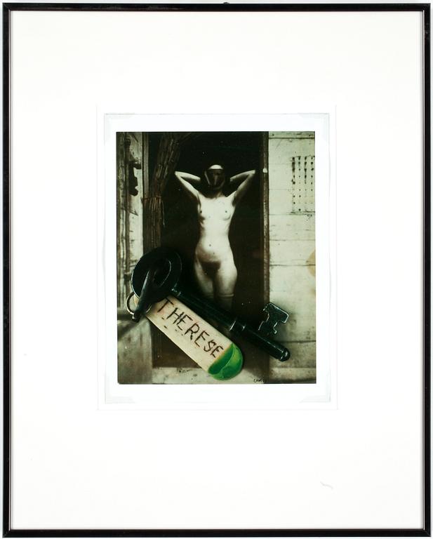 CHRISTER STRÖMHOLM, polaroid. Signerad CHR och daterad 77.