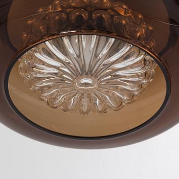 Carl Fagerlund, A "Bubblan" ceiling lamp, Orrefors.