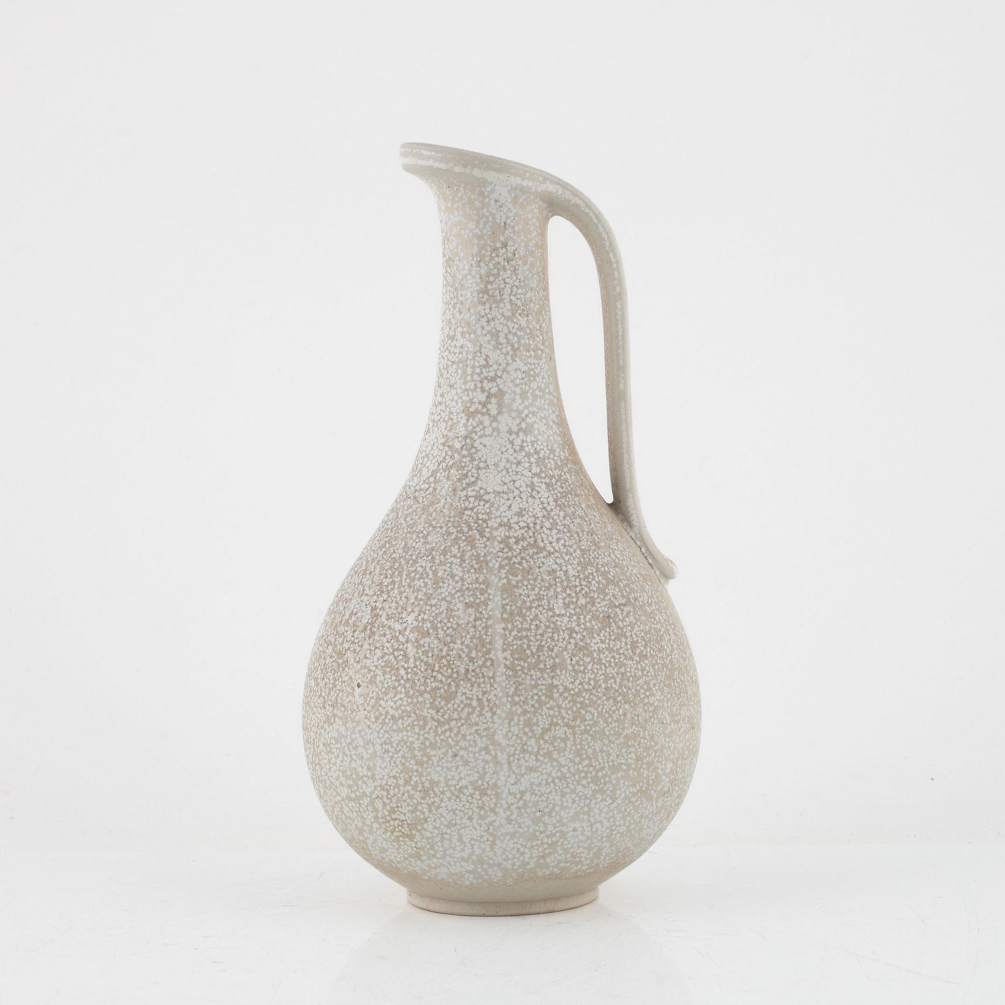 Gunnar Nylund, hänkelvas, stengods, Rörstrand.