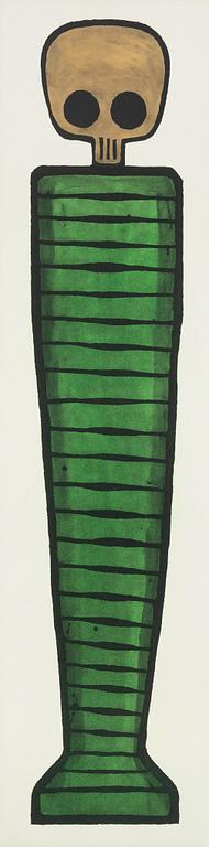 Jan Håfström, "The Mummy" (green).