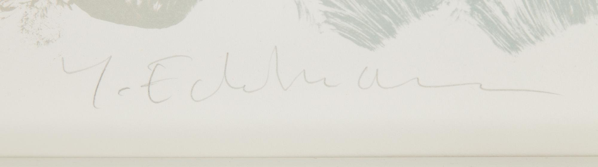 YRJÖ EDELMANN, a print, signed and numbered 100/150.