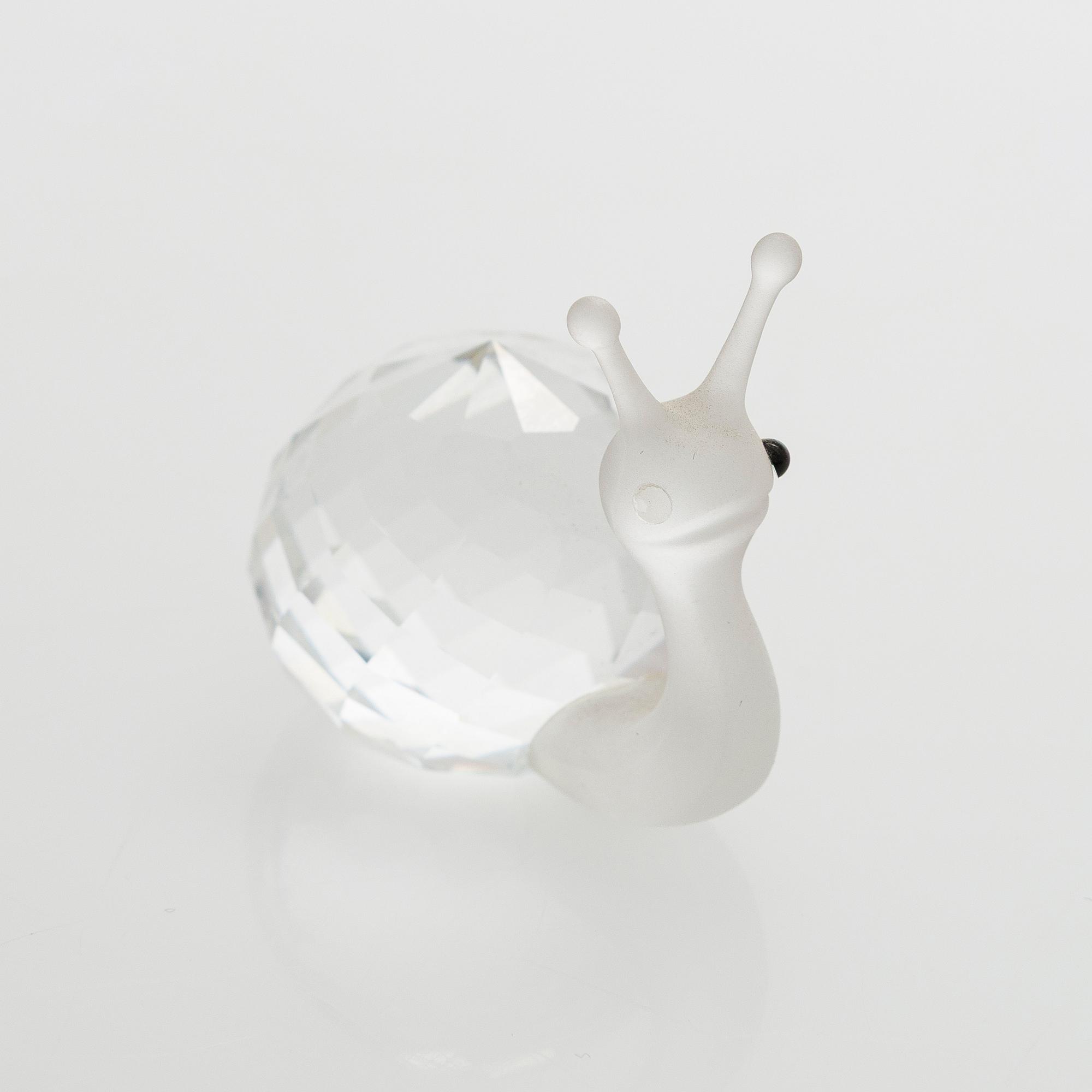 Swarovski, figuriineja, 8 kpl, lasia, 1900-luvun loppu.