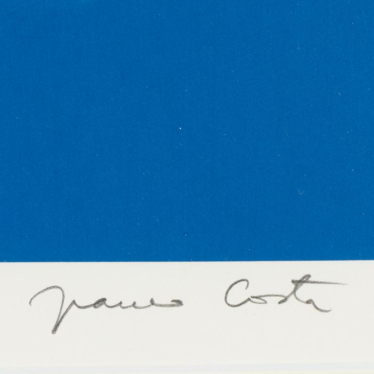 Franco Costa, färgserigrafi, signerad XVII/L.