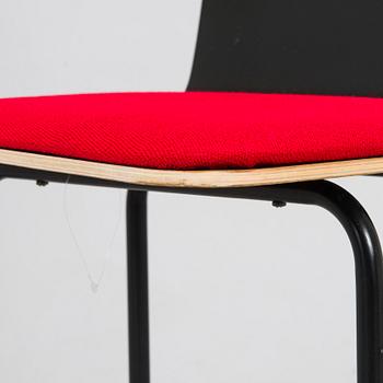 Yrjö Kukkapuro, tuoli, "Vino", Avarte 1980-luku, signeerattu Yrjö Kukkapuro -83.