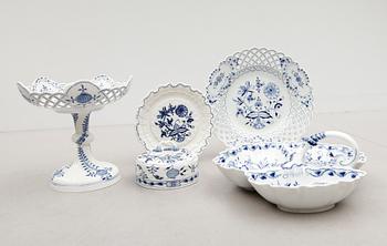 SERVISPORSLIN, 8 delar, Meissen.