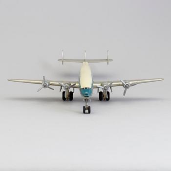 a metal model airplane "DE VLIEGENDE HOLLANDER", 1960s / 70-tal.
