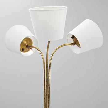 A mid 20th century floor lamp.