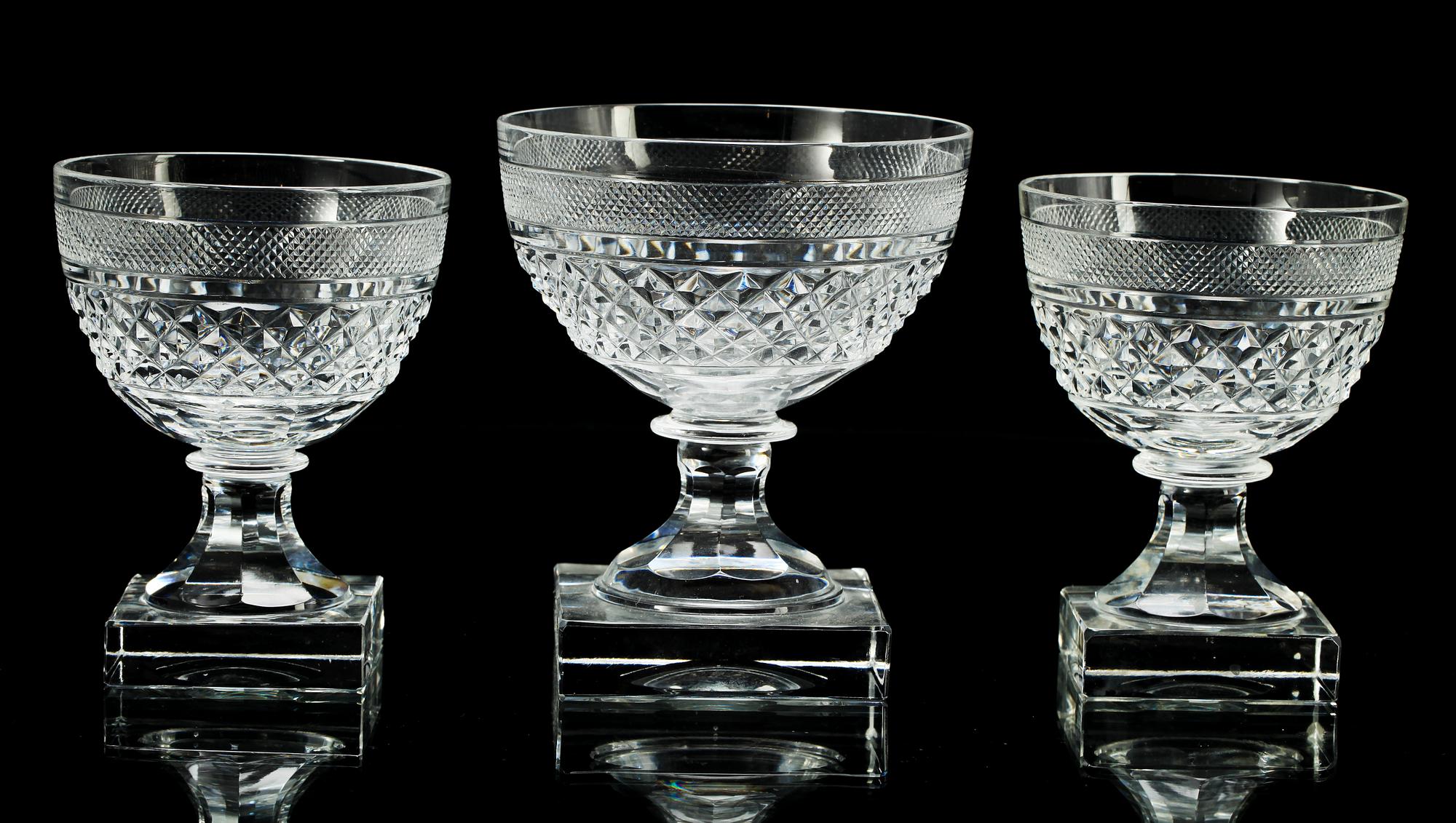 GLASSERVIS, 60 delar, "Kent", Kosta.