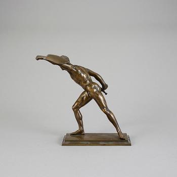 OKÄND KONSTNÄR, skulptur, brons.