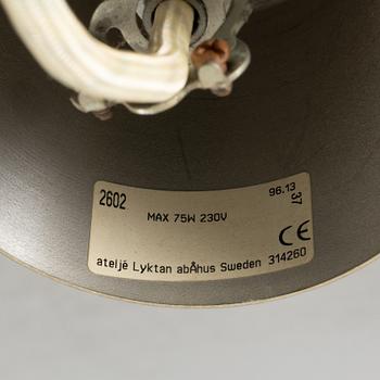 Gunnar Asplund, ceiling lamp, "Asplund", Ateljé Lyktan, second half of the 20th century.