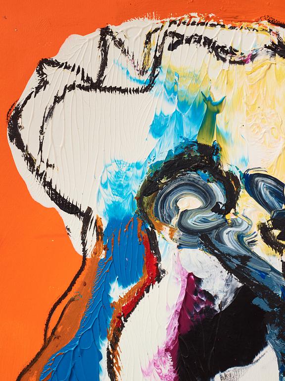 Karel Appel, Utan titel.