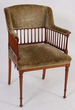 KARMSTOL, mahogny, England.