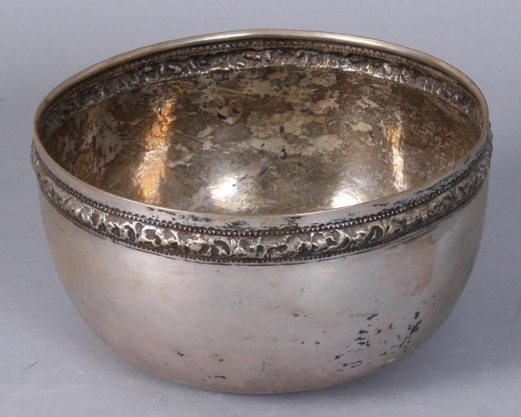 SKÅL, sterling silver. 241 gram, orientalisk.