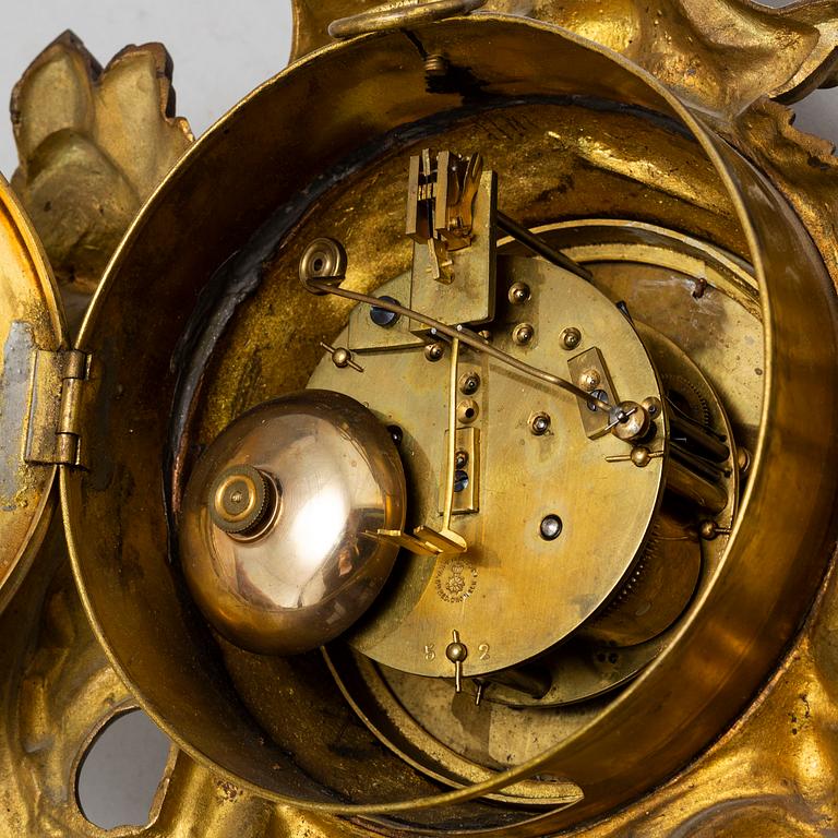 WALL CLOCK, Japy Frères, Louis XVI-style, France, ca 1900.