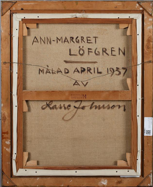 LASSE JOHNSON, olja på duk, signerad och daterad 1937.