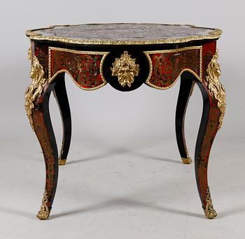 SKRIVBORD, boullearbete, Frankrike, 1800-talets mitt.
