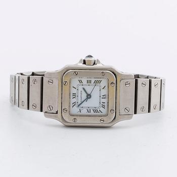 Wristwatch. CARTIER, santo de Cartier. 21x24 mm,