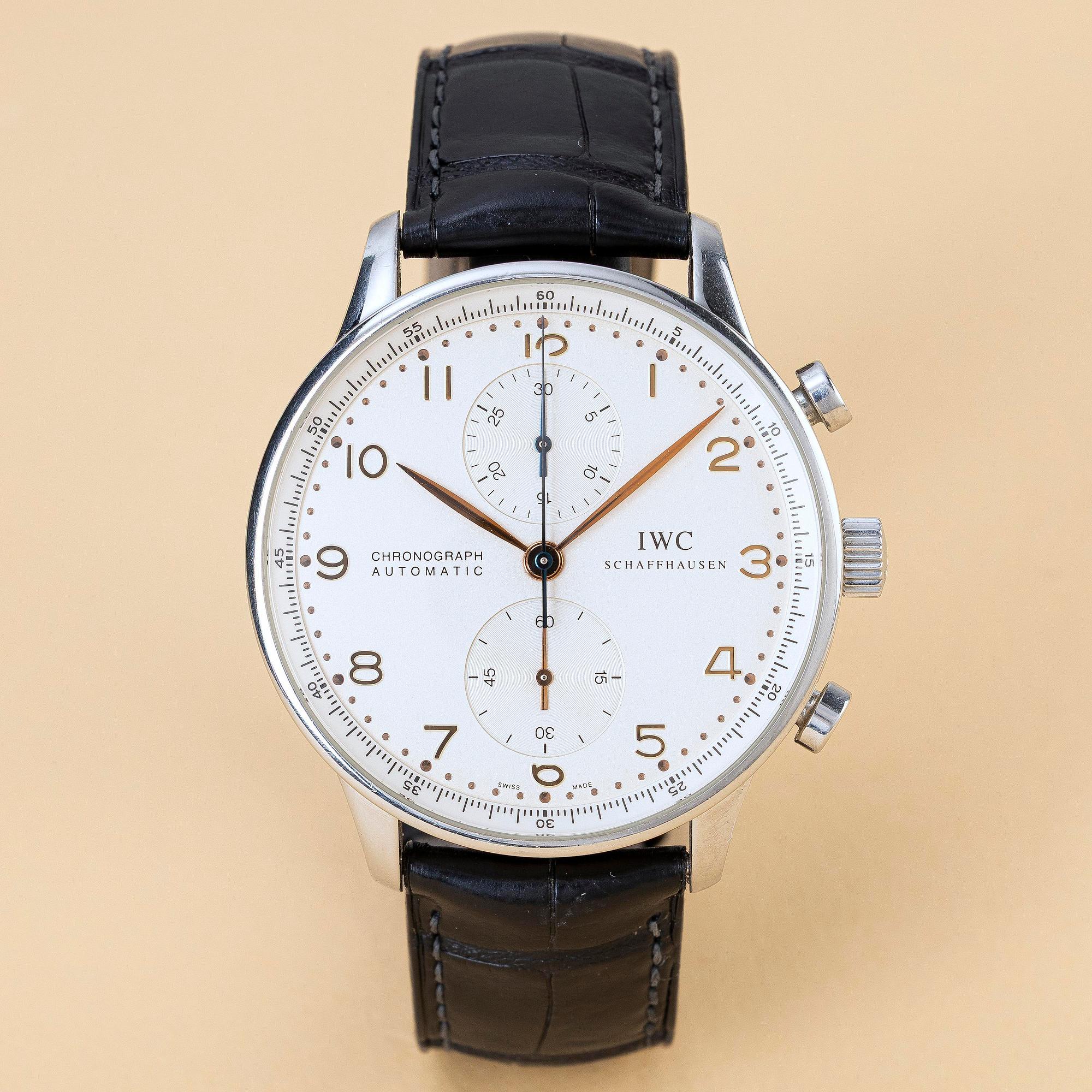 IWC, Portuguese, Chronograph, ca 2000.