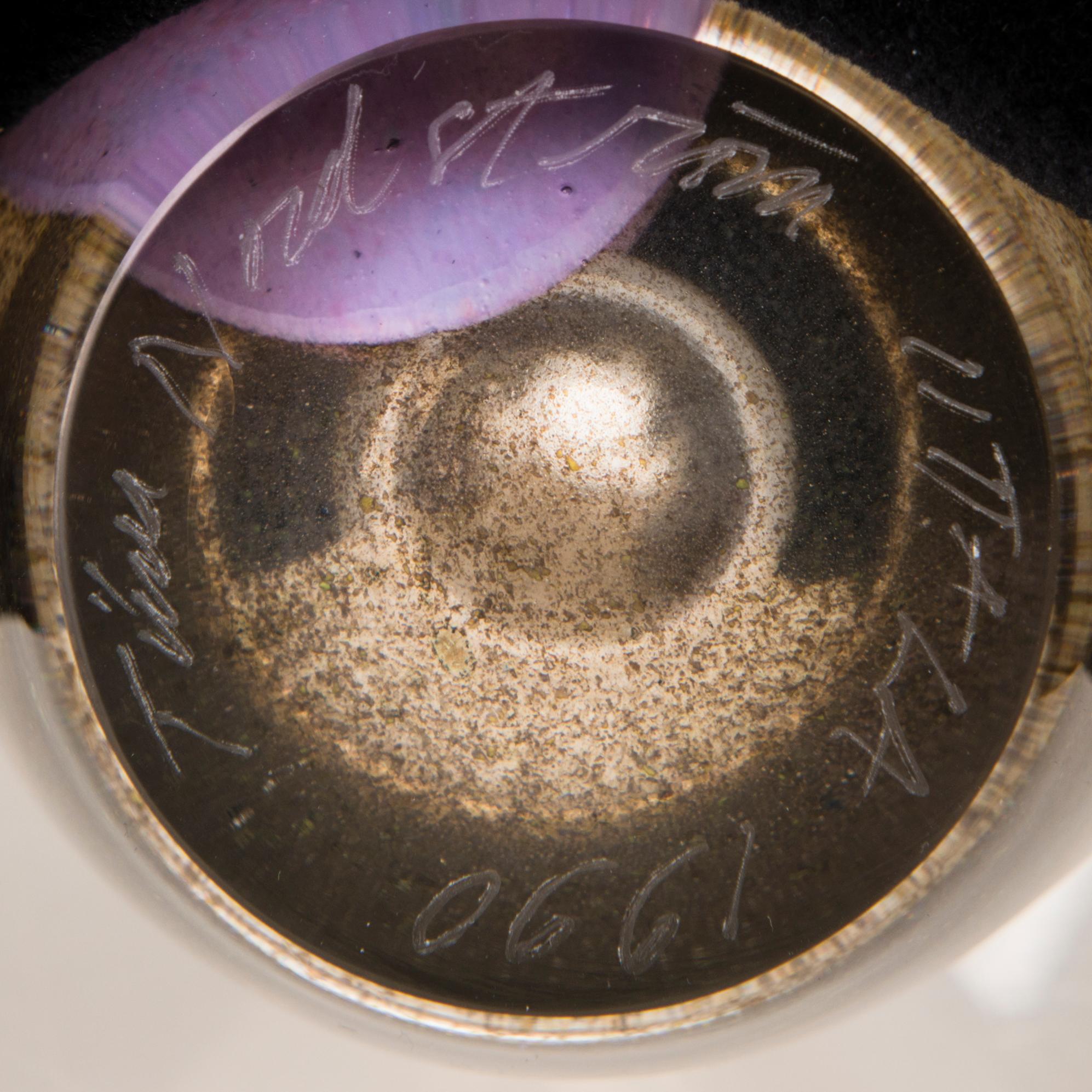 TIINA NORDSTRÖM, a vase signed Tiina Nordström Iittala 1990.