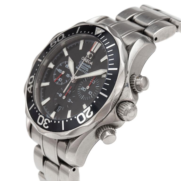 OMEGA, Seamaster, America's Cup, Chronometer, chronograph, wristwatch, 41,5 mm,