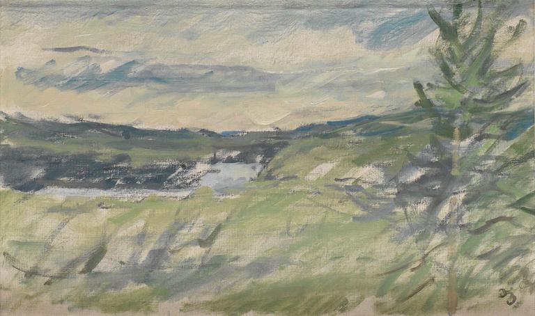 Hugo Zuhr, Strandmotiv.